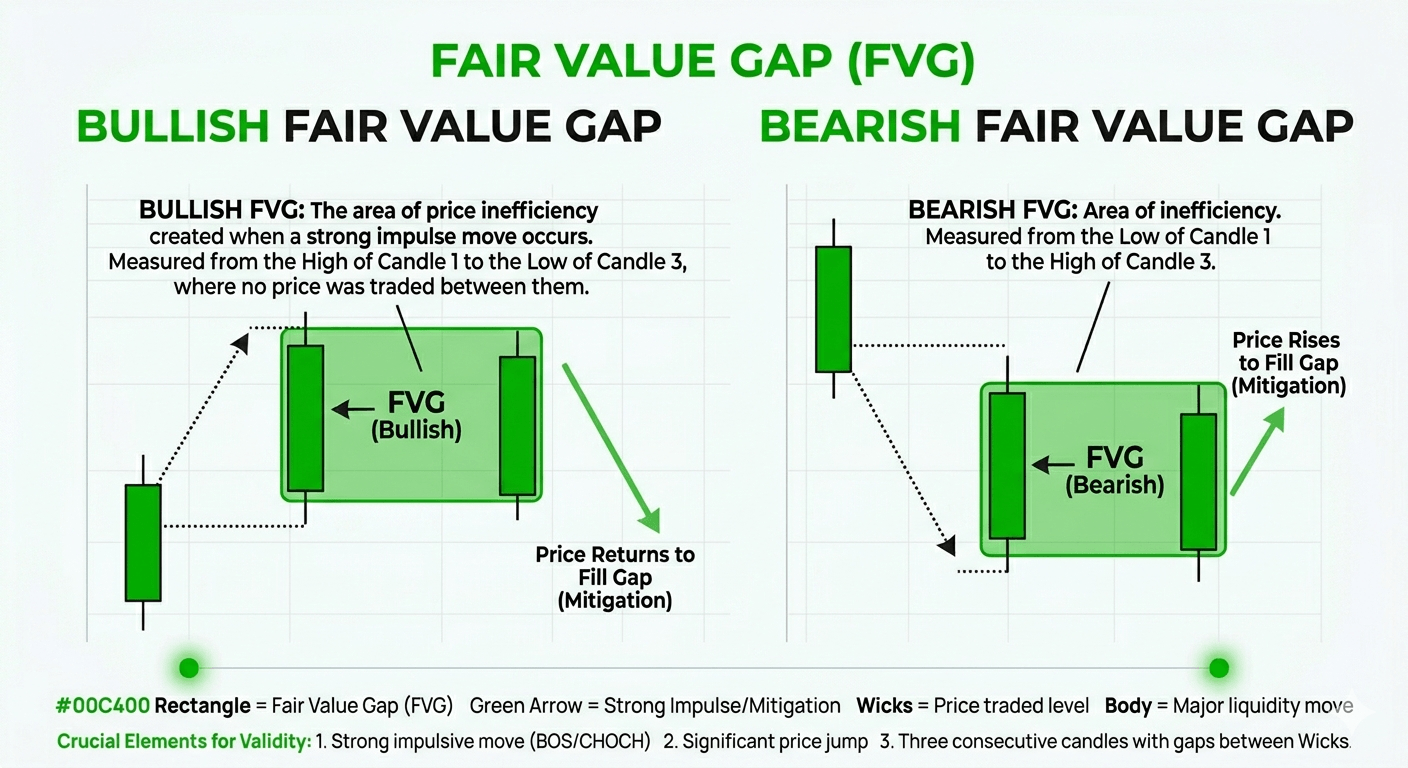 Fair Value Gap (FVG) কি? | ইমব্যালেন্স ও স্মার্ট মানি কনসেপ্ট - সম্পূর্ণ গাইড